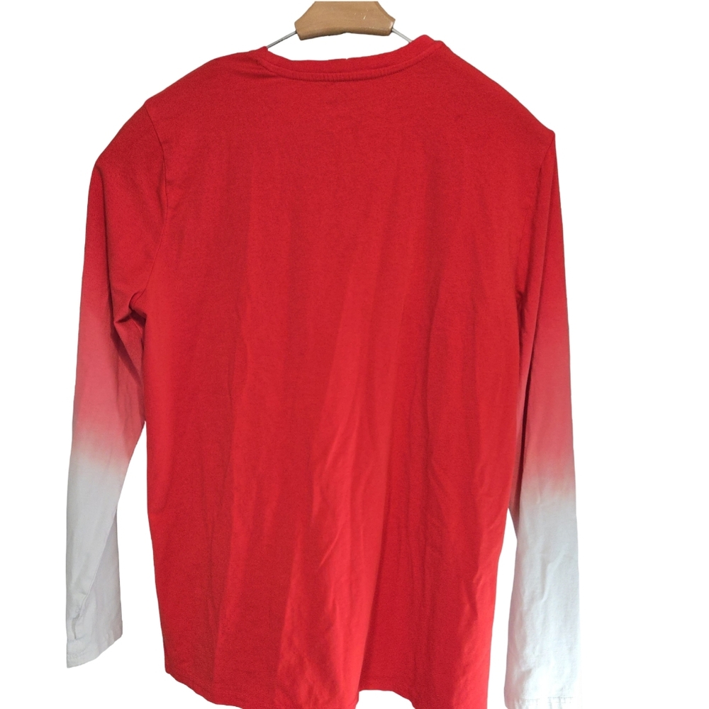 Kansas City Chiefs Red and White Long Sleeve Tee - Picture 5 of 5